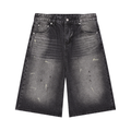 Splatter Wash Baggy Jorts