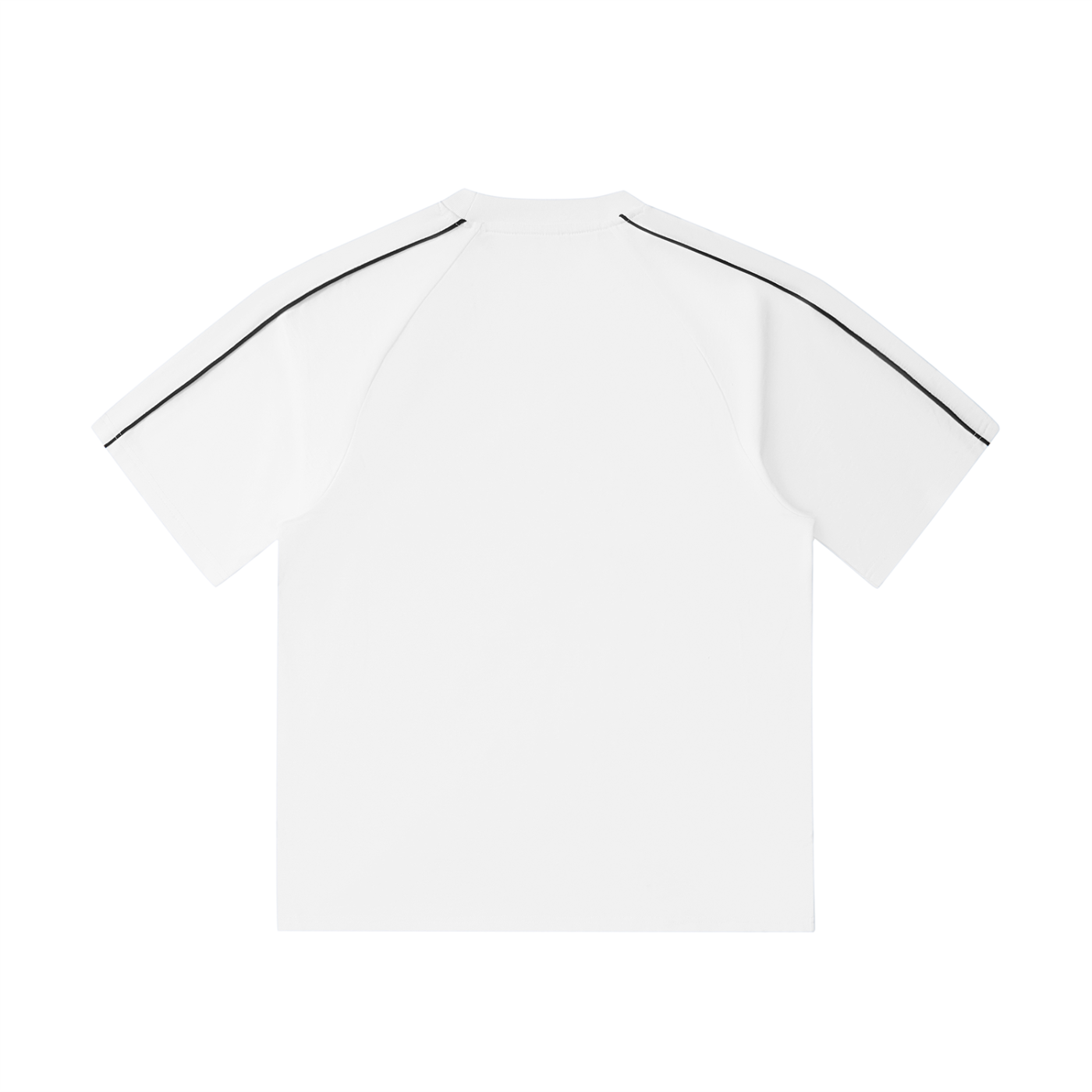 Dying Signal Contrast Panel Tee Shirt