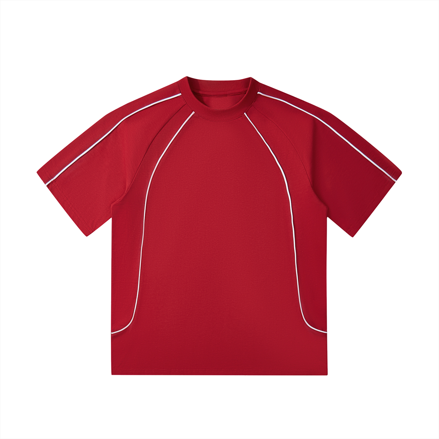 Dying Signal Contrast Panel Tee Shirt